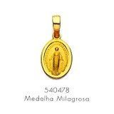 pingente rommanel medalha milagrosa n.s.graça cod;540478