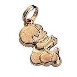 pingente rommanel bebe fol.ouro cod;541443